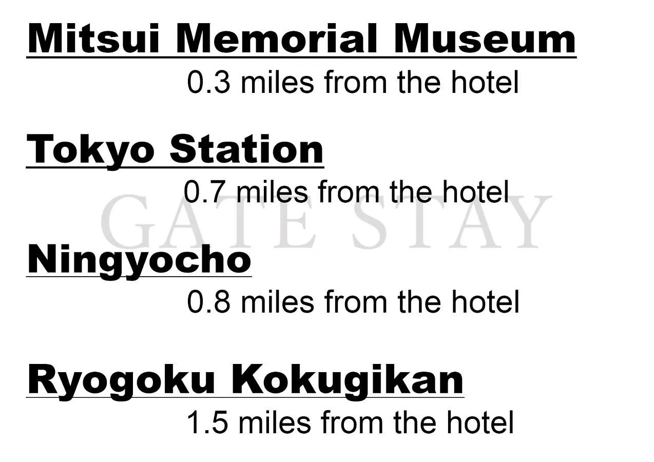 Monday Apart Premium Nihonbashi Tokyo